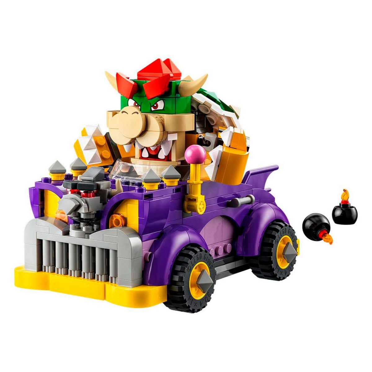 Lego Super Mario Set Exp Coche Monstruoso Bowser